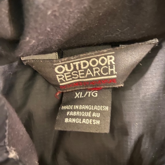 Down Puffer Vest - Outdoor Research Mens XL - Picture 2 of 3